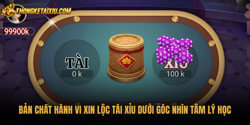 Nhu cầu xin lộc tài xỉu giải tỏa áp lực tâm lý