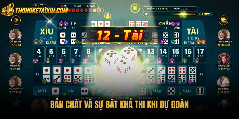 ban-chat-va-su-bat-kha-thi-khi-du-doan Bản chất toán học ngẫu nhiên của thuật toán tài xỉu