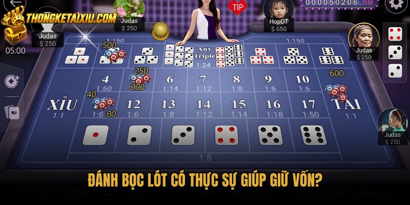 So sánh số tiền bỏ ra và khoản nhận lại khi đánh bọc lót