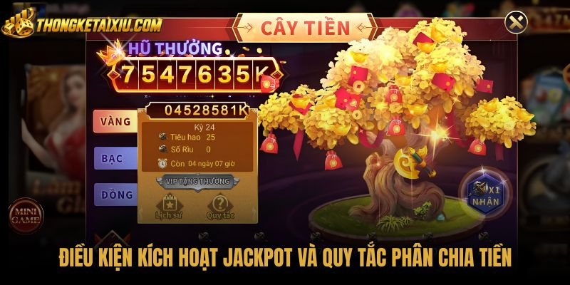 dieu-kien-kich-hoat-jackpot-va-quy-tac-phan-chia-tien Tỷ lệ phân chia jackpot Tài xỉu nổ hũ theo vé cược