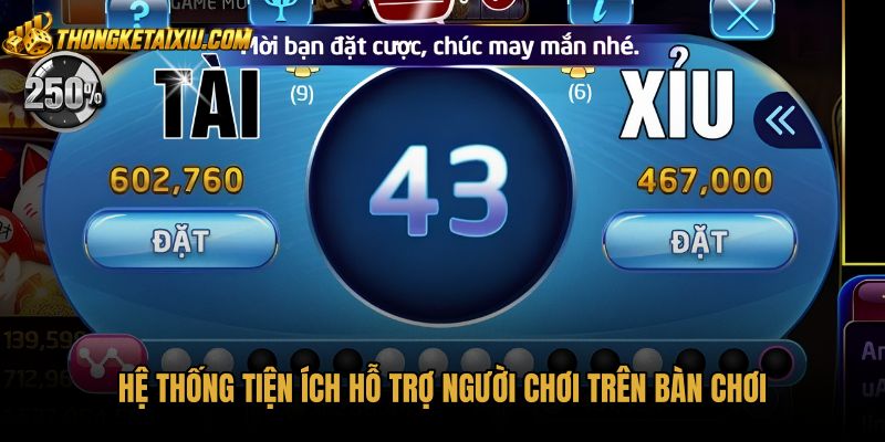 Biểu đồ soi cầu thông minh trên bàn Tài xỉu sảnh rồng