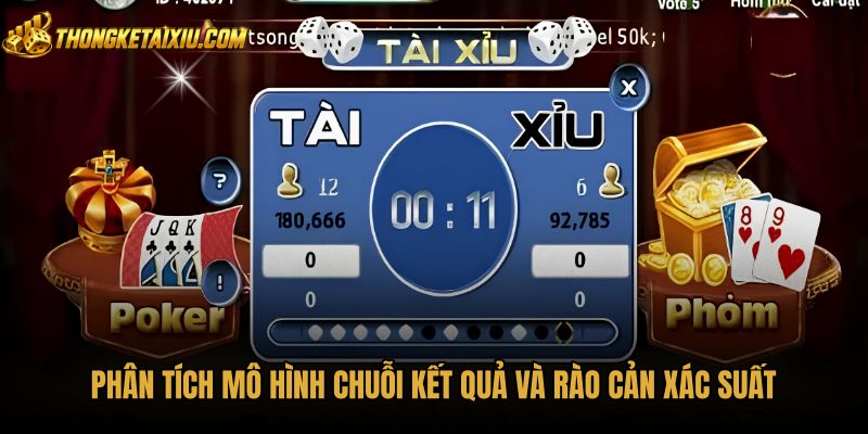 Kỹ năng soi cầu và rào cản xác suất chuỗi kết quả