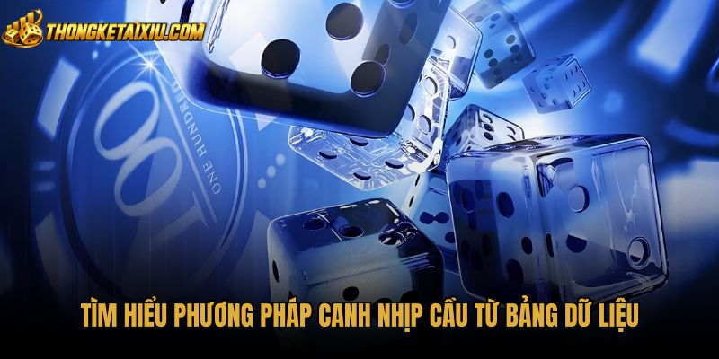 Phương pháp canh nhịp cầu qua bảng dữ liệu thống kê phiên